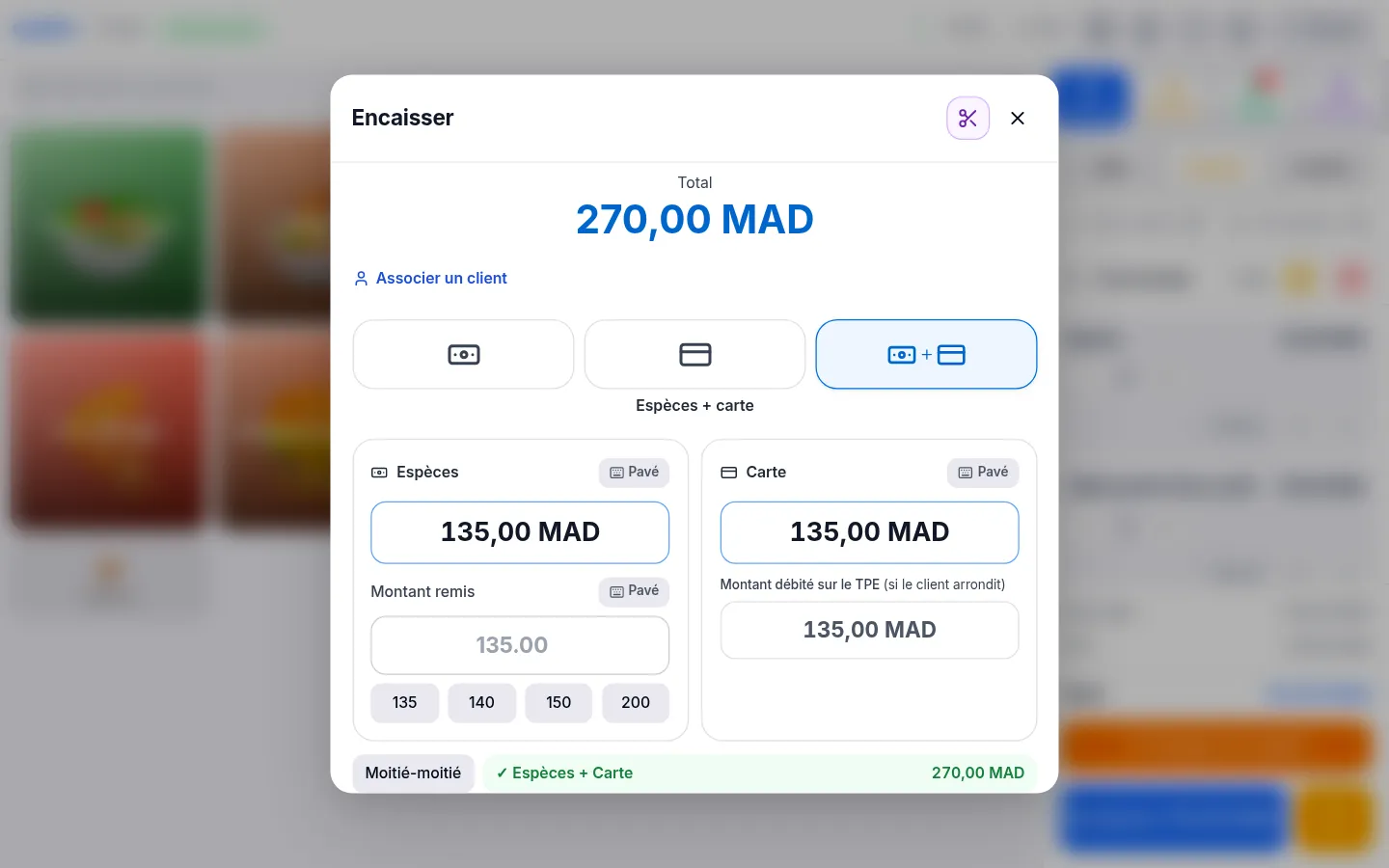 Caisse QodPOS en interface Épure